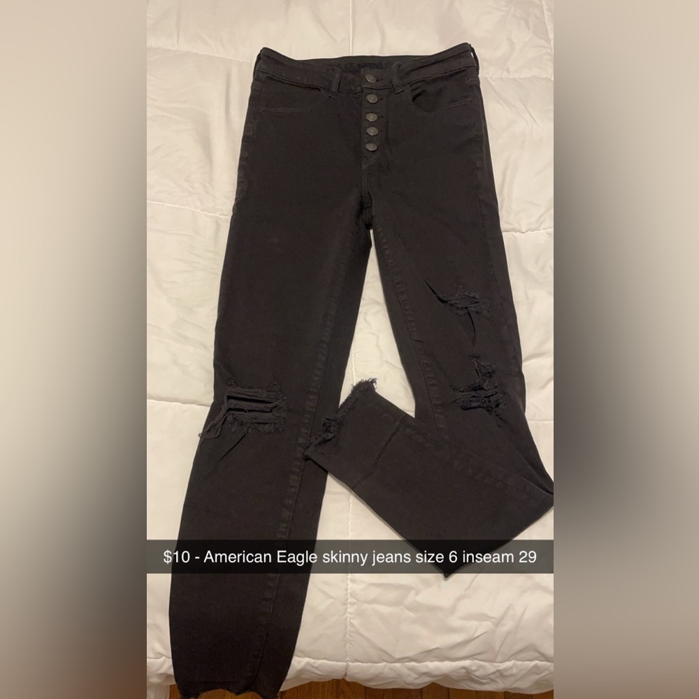 American Eagle high rise skinny jean
